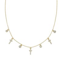 Collier Amen Femme in Argent CLMCRGBZ - CLMCRGBZ